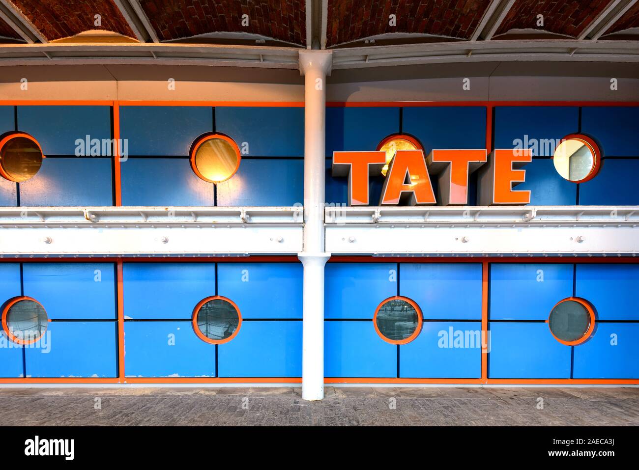 LIVERPOOL, UK-17 MAY, 2015; Tate Liverpool is an art gallery and museum which  display work from the Tate Collection which comprises the national coll Stock Photo