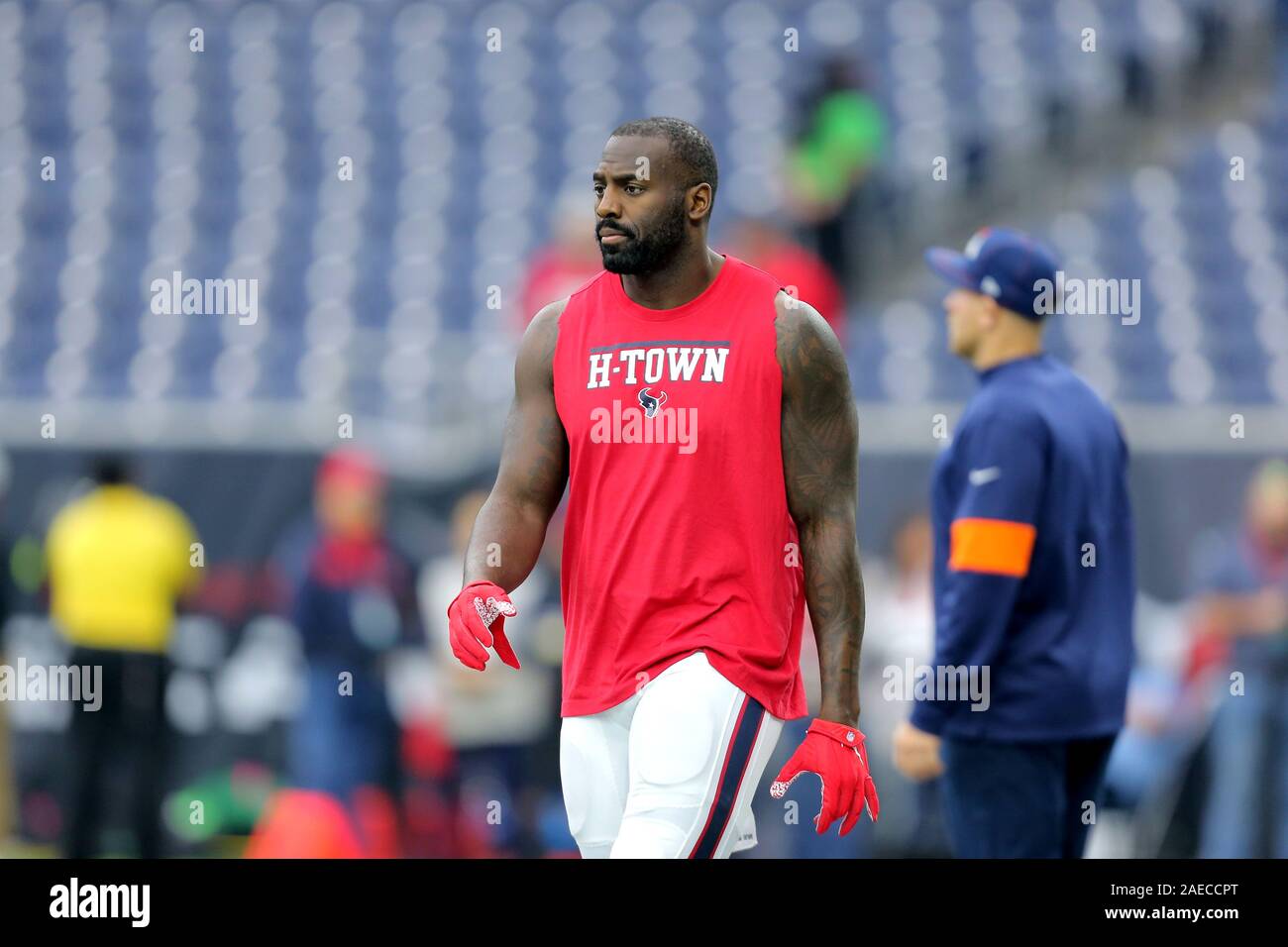 Houston, Texas, USA. 8th Dec, 2019. Denver Broncos linebacker Von