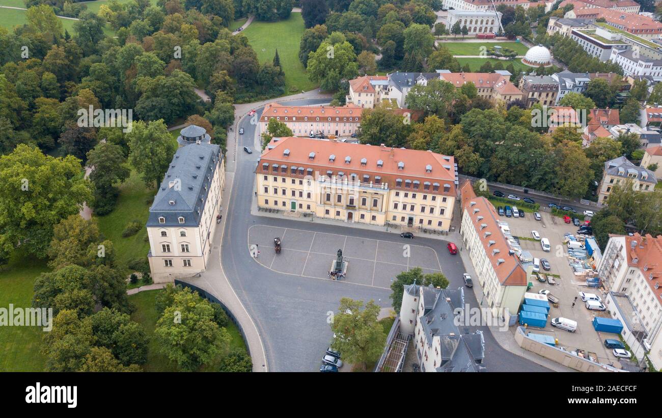 Franz Liszt Music School, Duchess Anna Amalia Library, Weimar, Germany Stock Photo