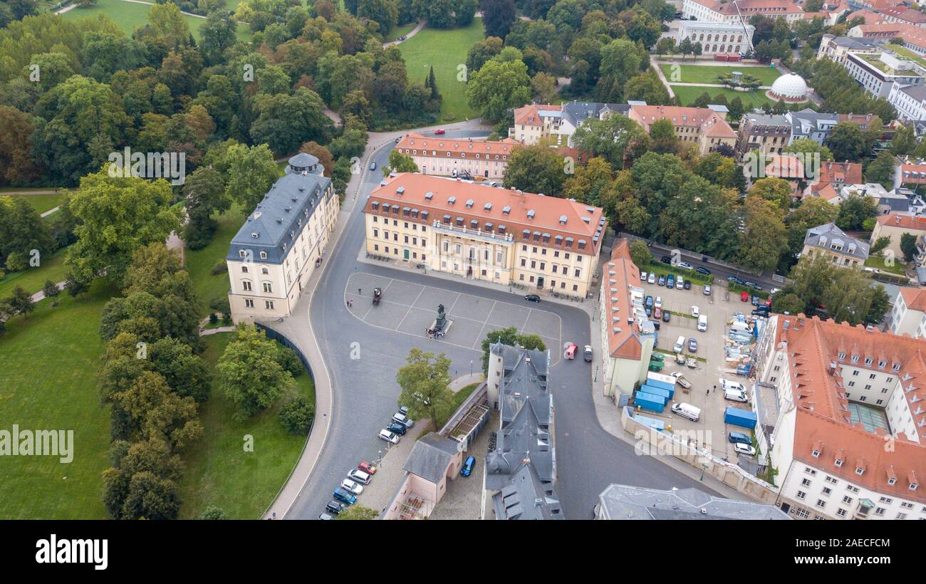 Franz Liszt Music School, Duchess Anna Amalia Library, Weimar, Germany Stock Photo