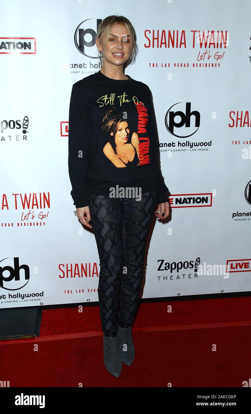 Lala Kent at arrivals for Shania Twain Let’s Go! The Las Vegas