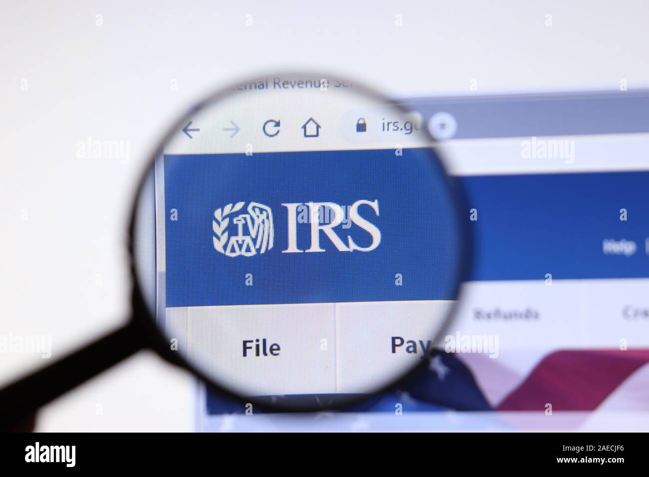 Irs logo hi-res stock photography and images - Alamy