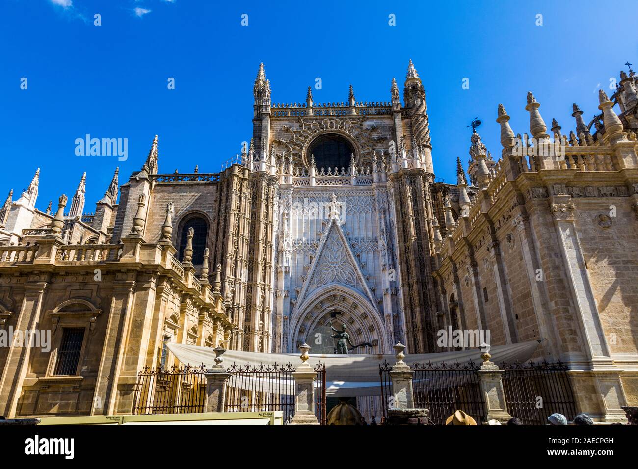 The Cathedral of Seville Spain is the largest Christian Gothic