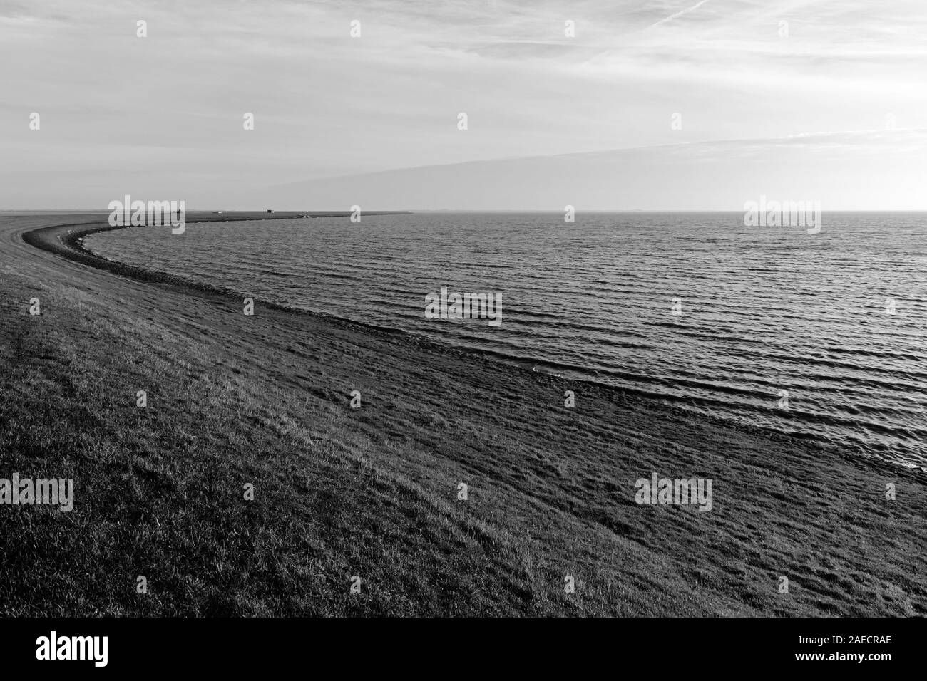 Sylt, Rantum, Wattenmeer, Deich Stock Photo - Alamy