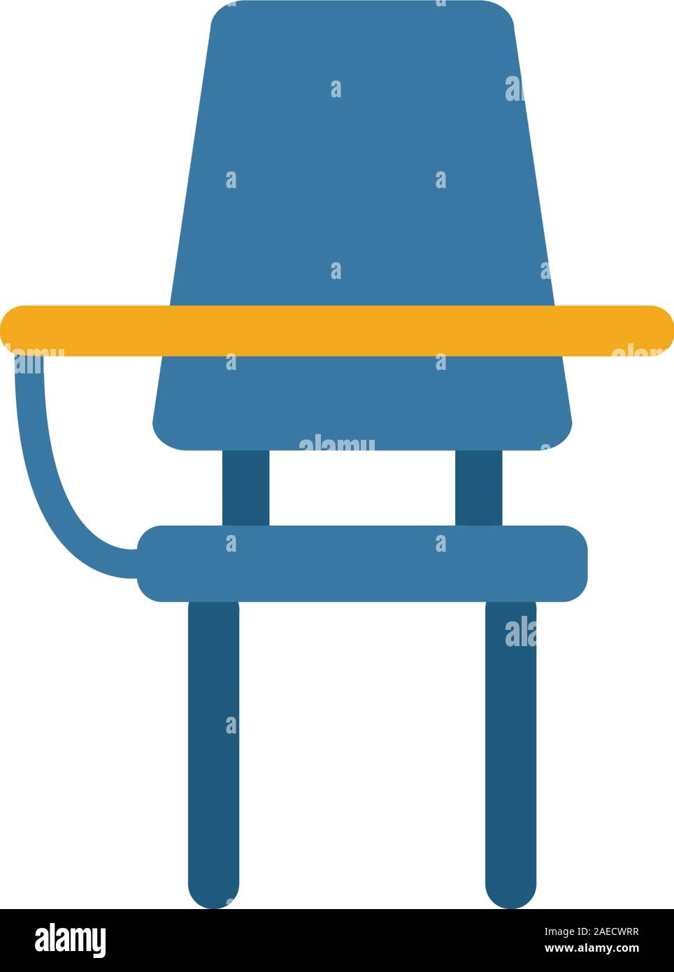 School Desk icon. Simple element from school icons collection. Creative