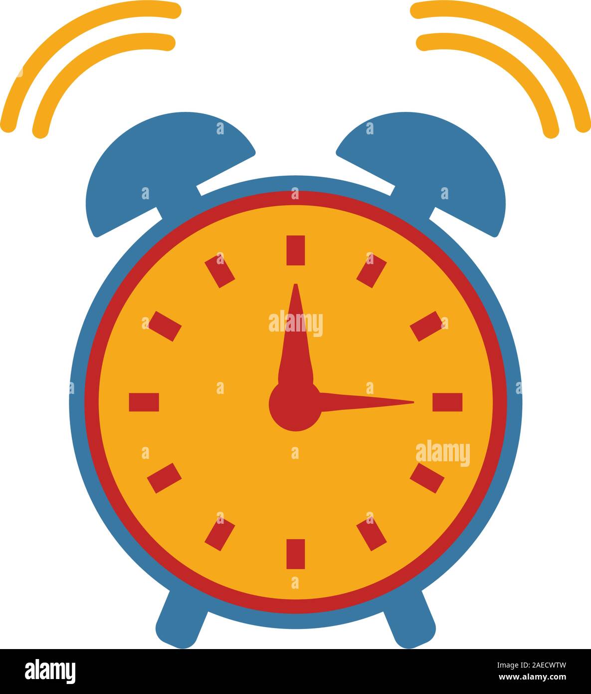Alarm icon. Simple element from school icons collection. Creative Alarm ...