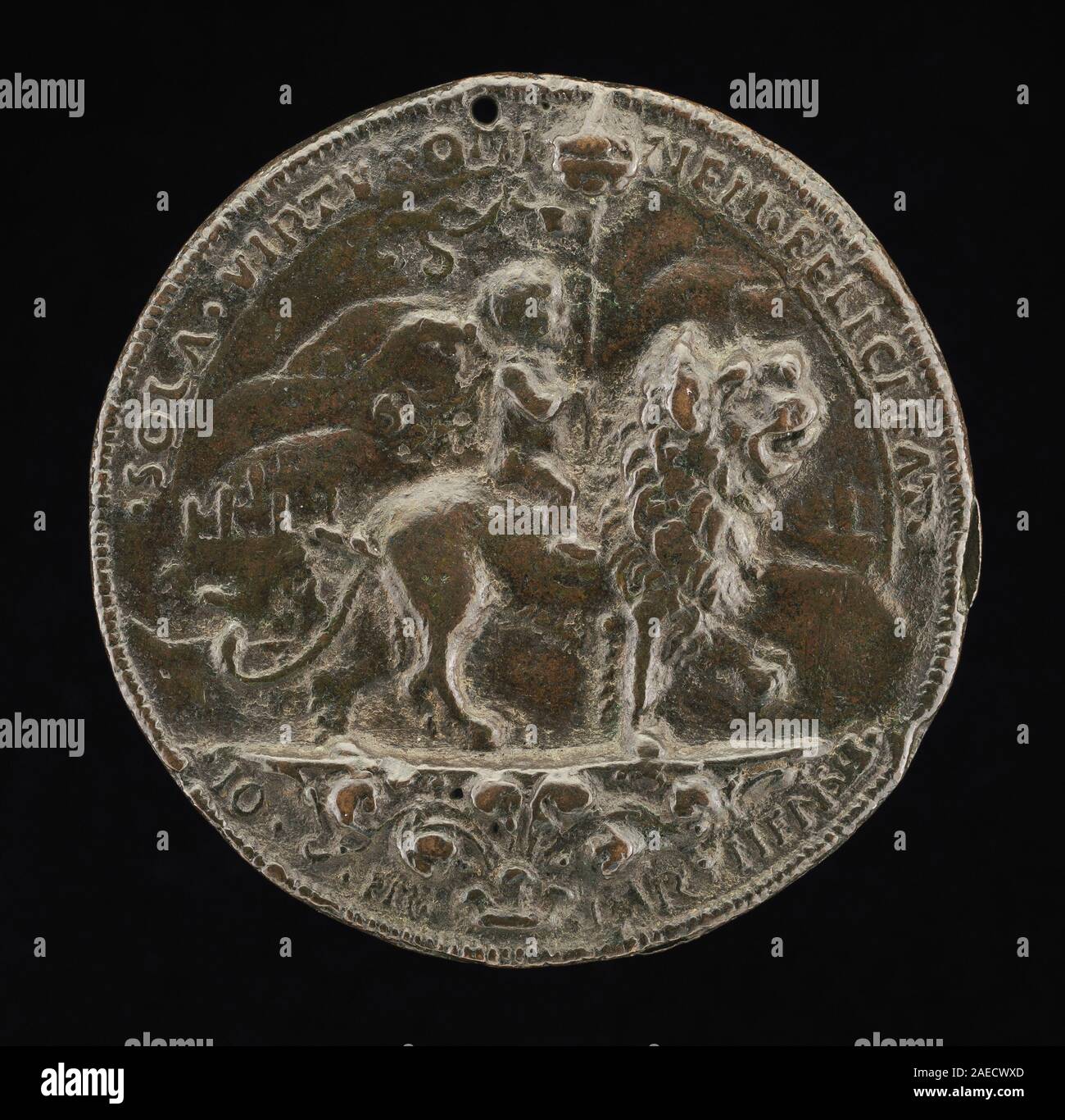 Gianfrancesco Enzola, A Child on a Lion A Child on a Lion Stock Photo