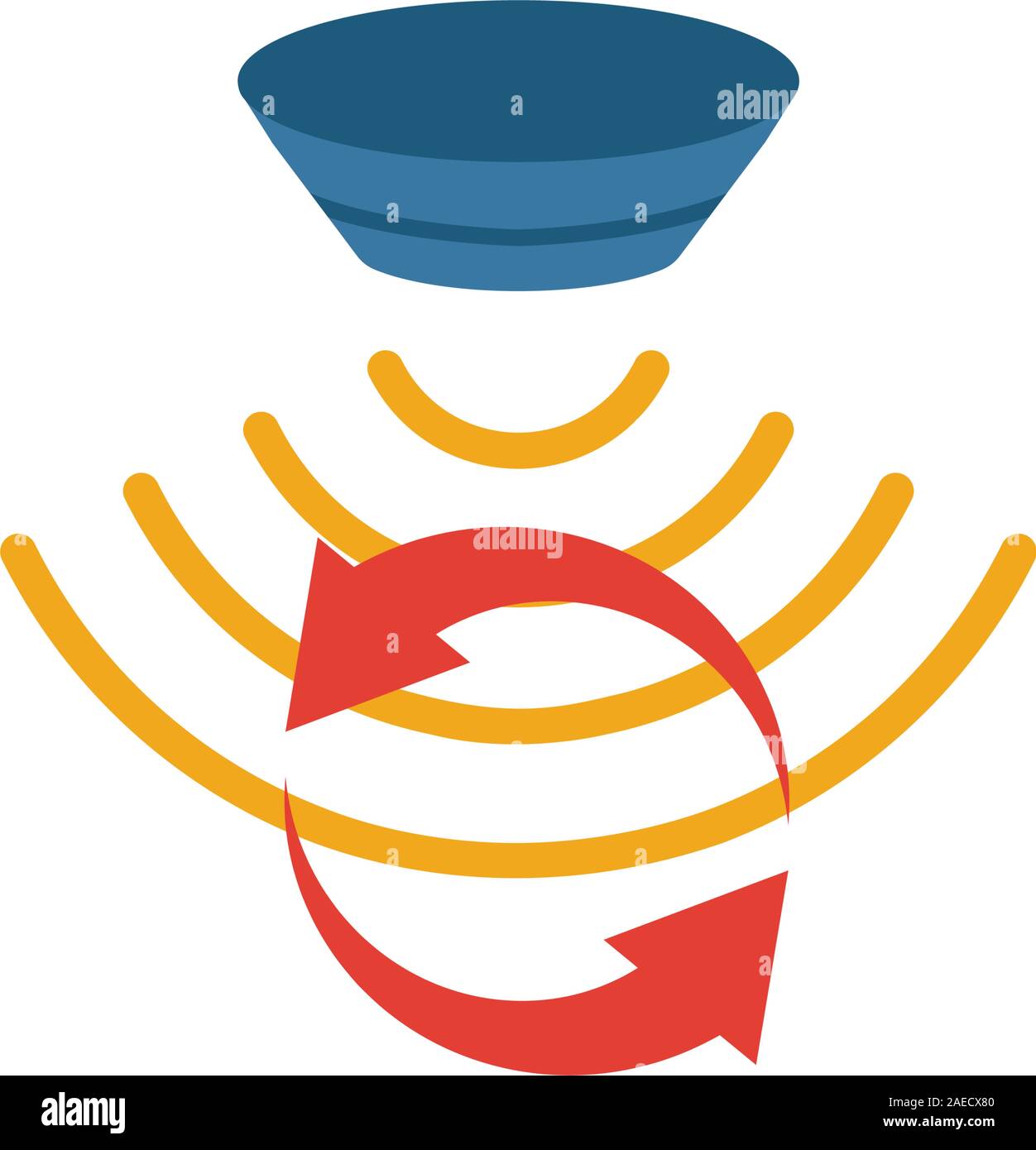 Tilt Sensor icon. Simple element from sensors icons collection