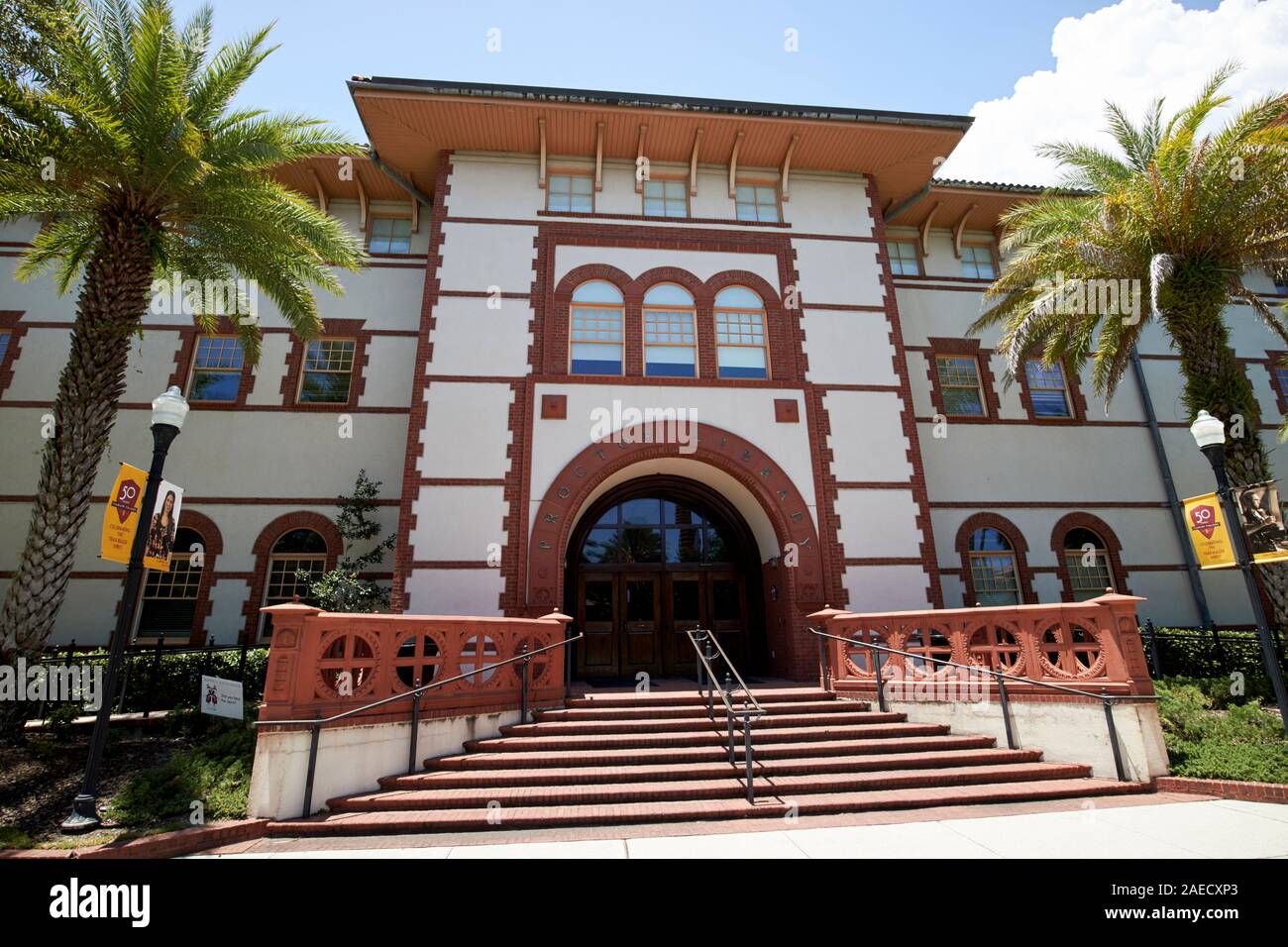 proctor library flagler college st augustine florida usa Stock Photo