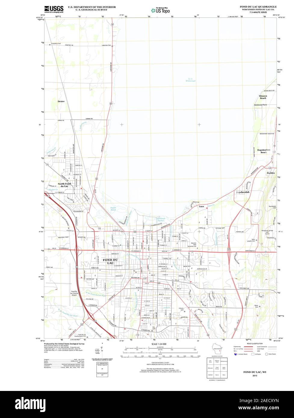 WI Fond du Lac 20130621 TM Restoration Stock Photo Alamy