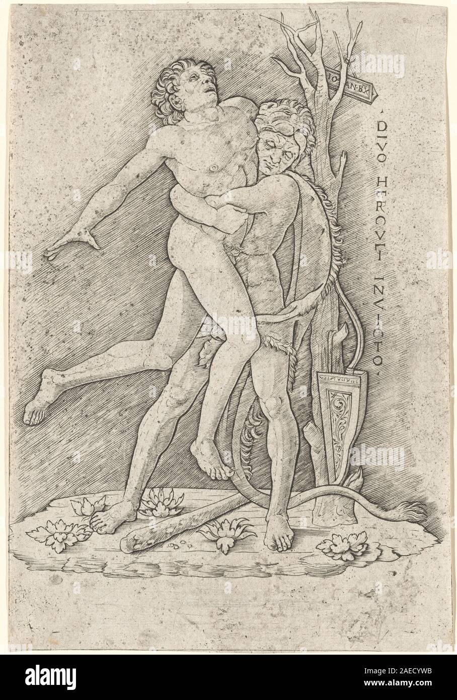 Hercules wrestling with antaeus hi-res stock photography and images - Alamy
