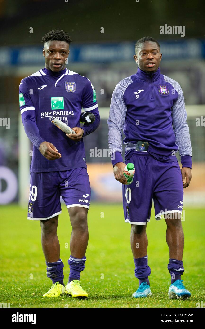 BRUSSELS, BELGIUM - December 08: Jeremy Doku of Anderlecht and