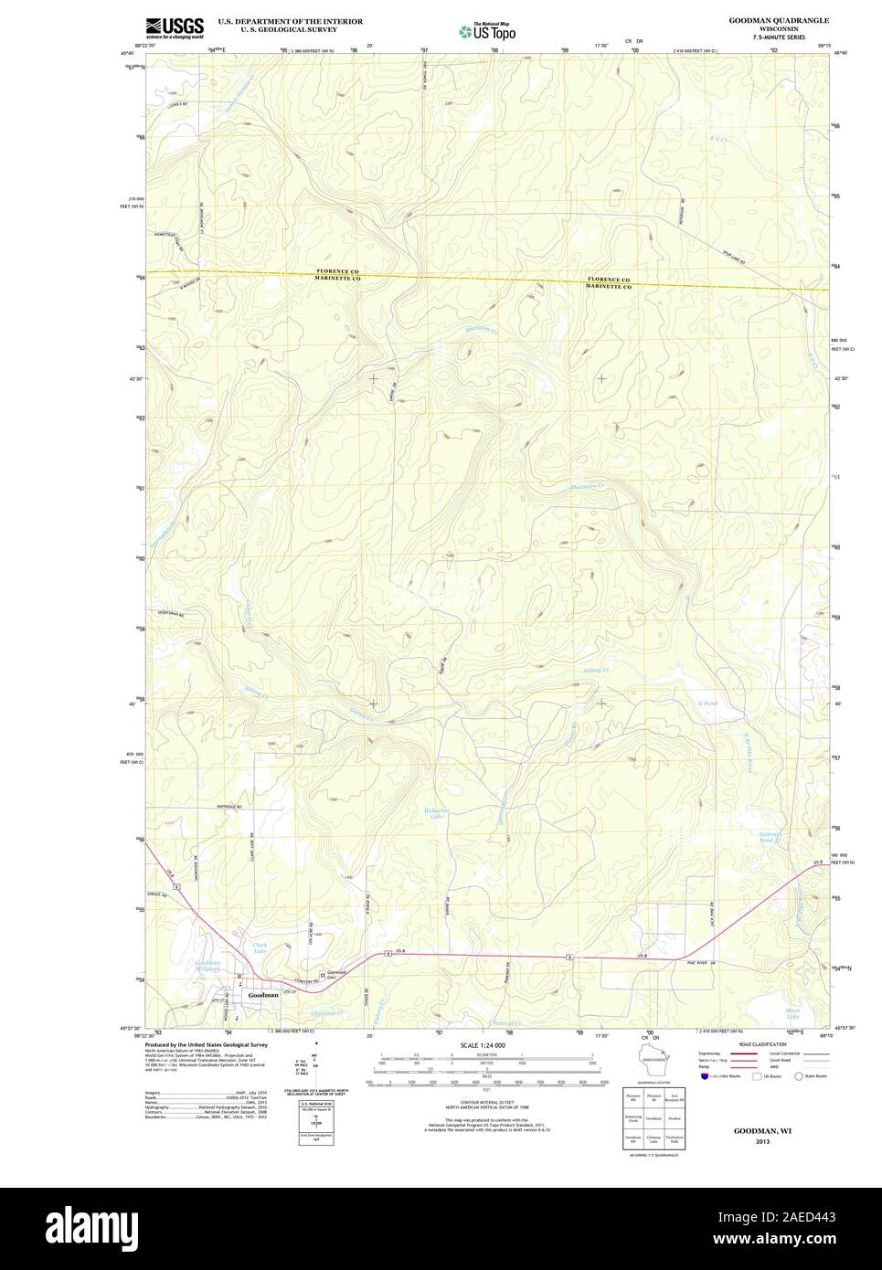 Map of goodman Cut Out Stock Images & Pictures Alamy