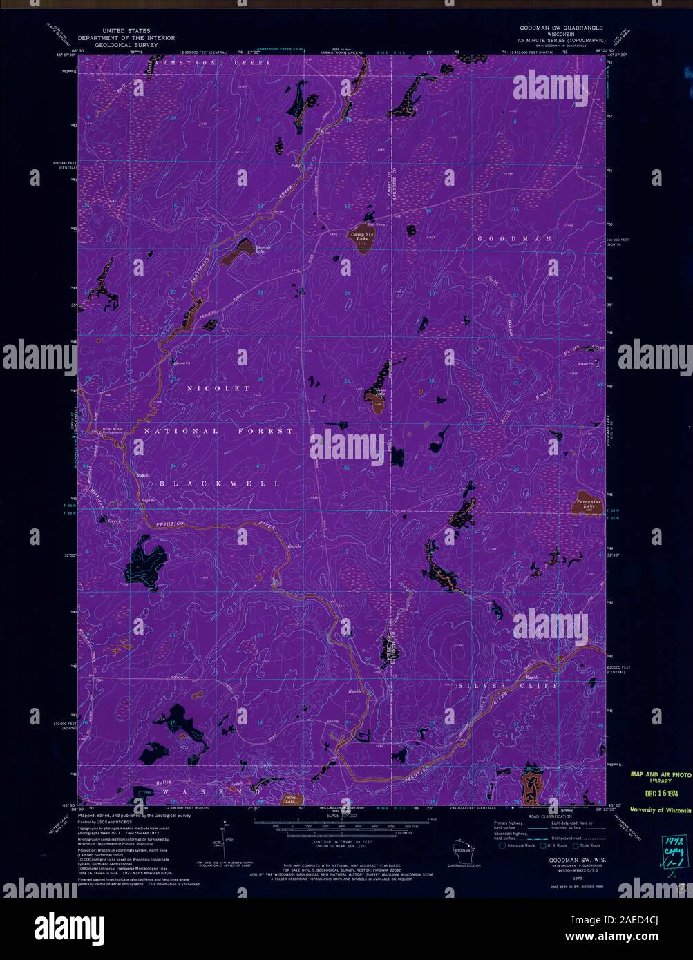 Map of goodman hires stock photography and images Alamy