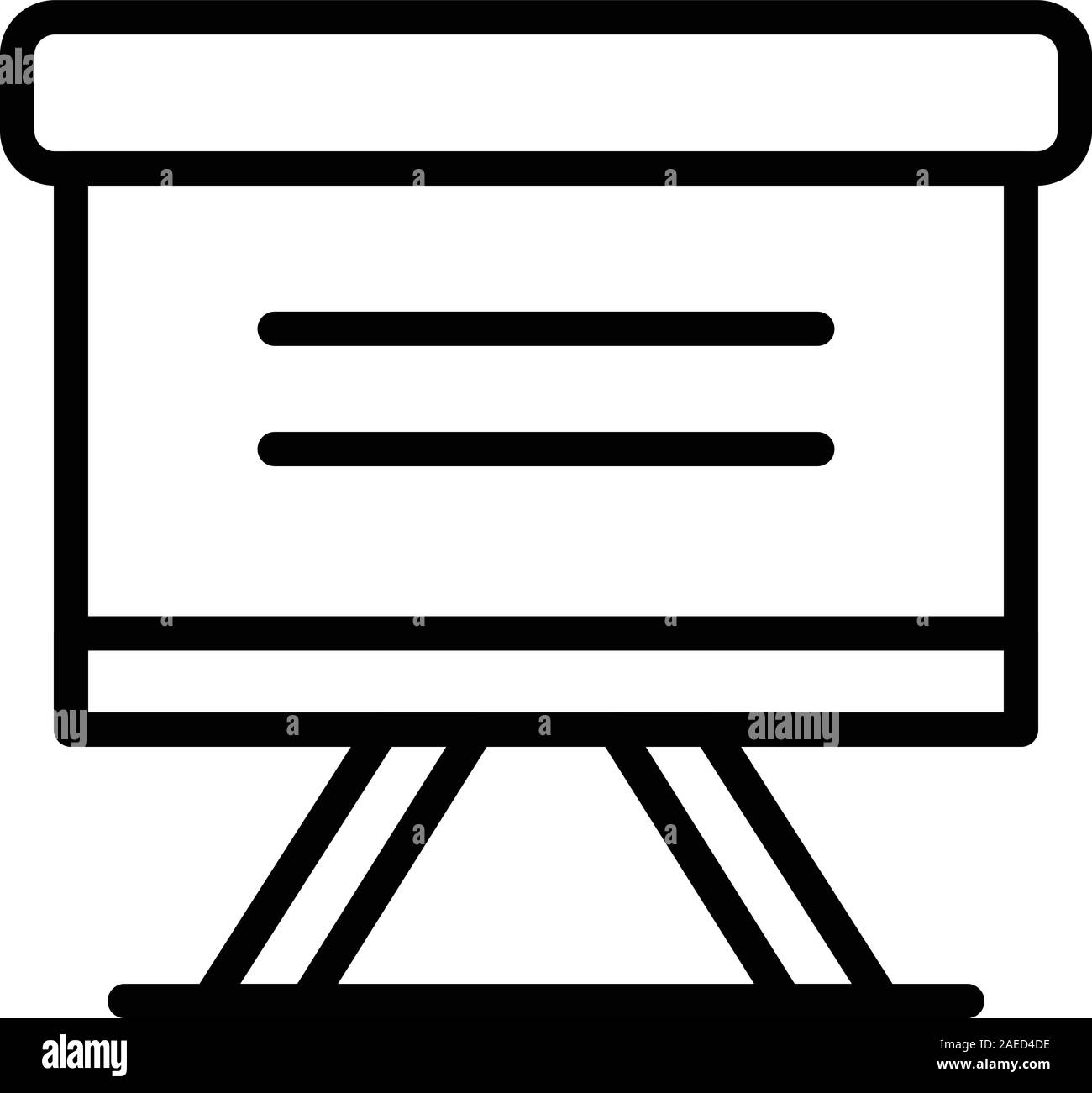 School banner icon, outline style Stock Vector Image & Art - Alamy