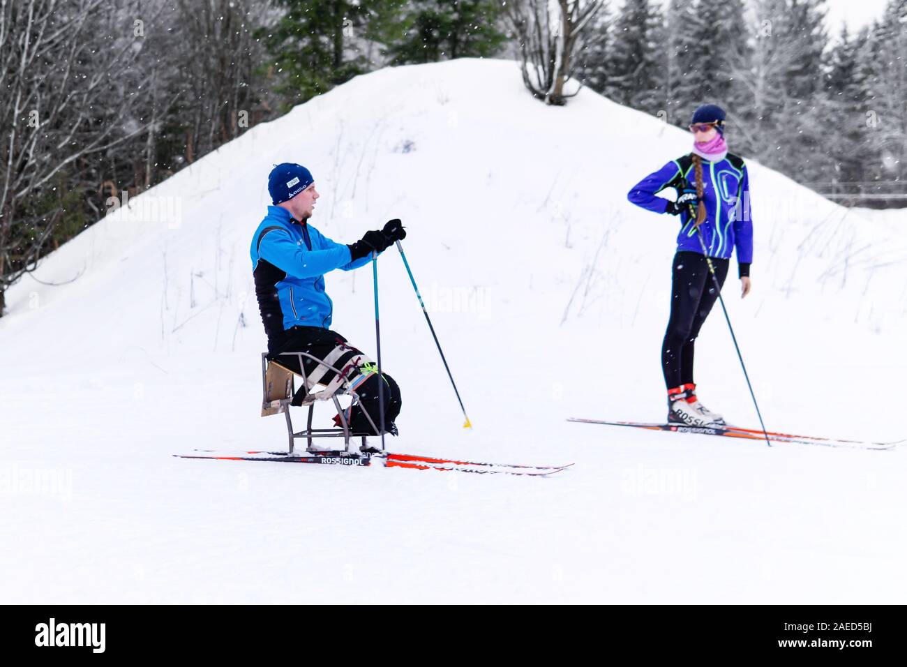 Ski Race Coach High Resolution Stock Photography and Images - Alamy