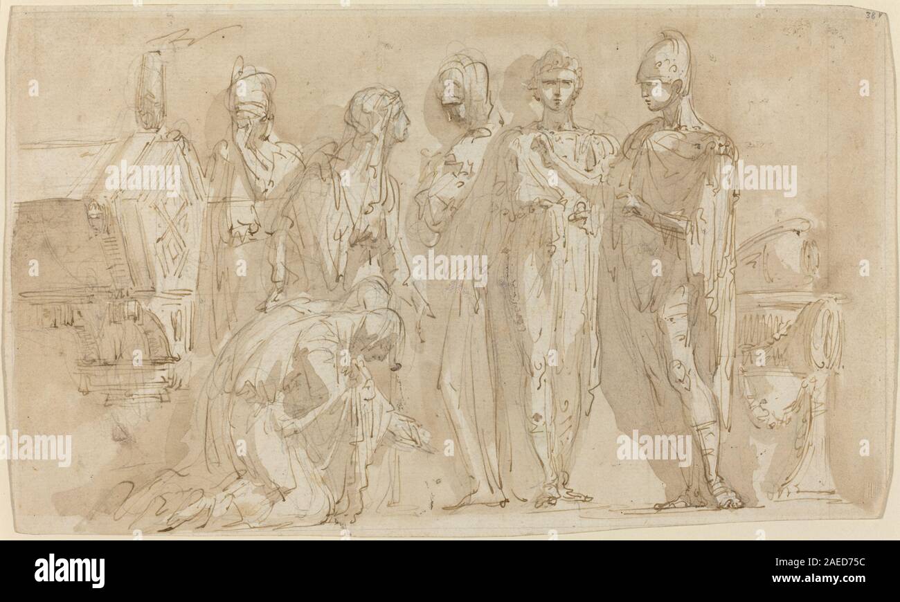 Coriolanus before the Women of Rome is a late 1780s painting by ...