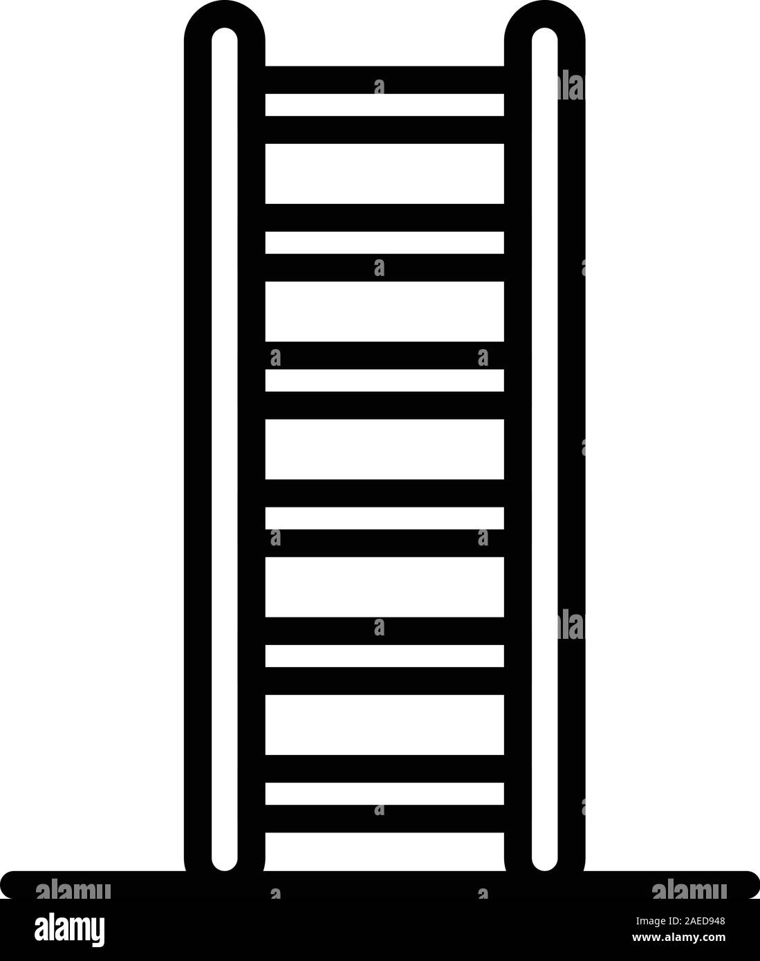 Horizontal exercise ladder Black and White Stock Photos & Images - Alamy