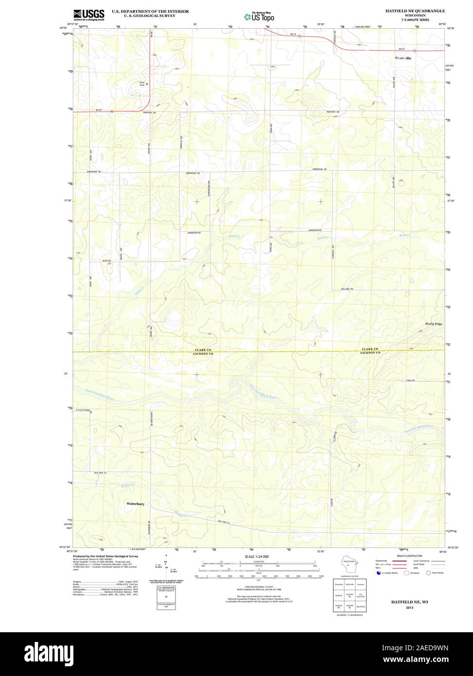 Map of hatfield Cut Out Stock Images & Pictures Alamy
