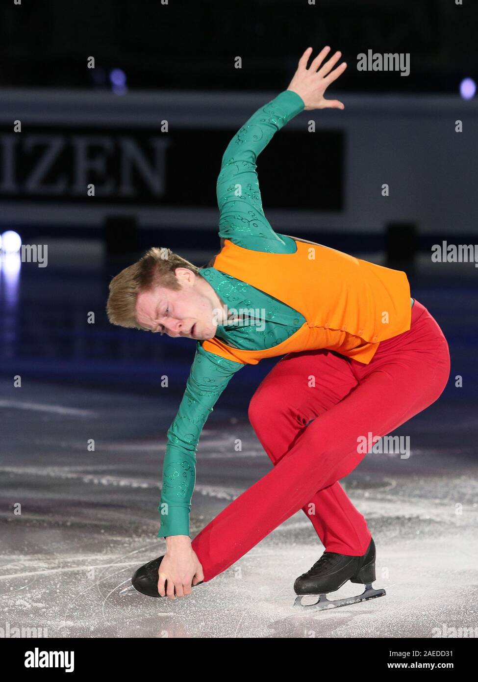 Torino, Italy, 08 Dec 2019, grand prix of figure skating - gal alexander samarin - 4th senior men during ISU Grand Prix of Figure Skating - Exhibition Gala - Ice Sports - Credit: LPS/Claudio Benedetto/Alamy Live News Stock Photo