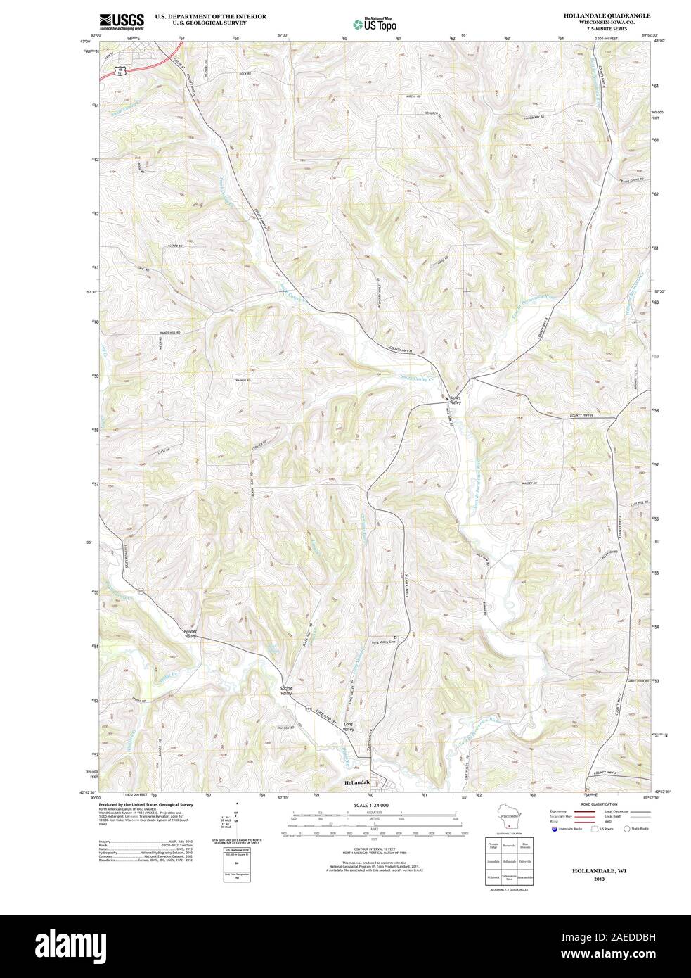 WI Hollandale 20130625 TM Restoration Stock Photo Alamy