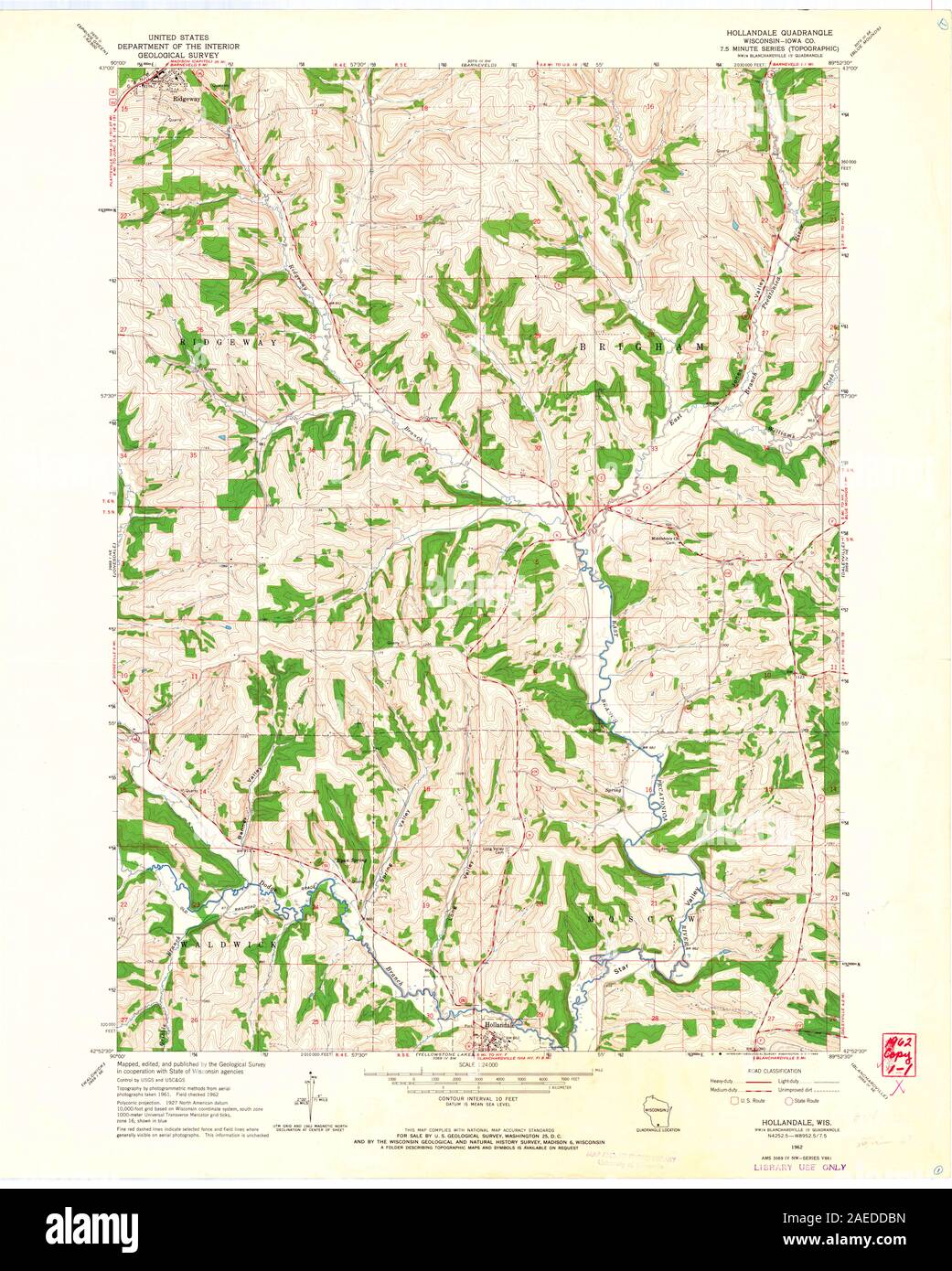 Hollandale map hires stock photography and images Alamy