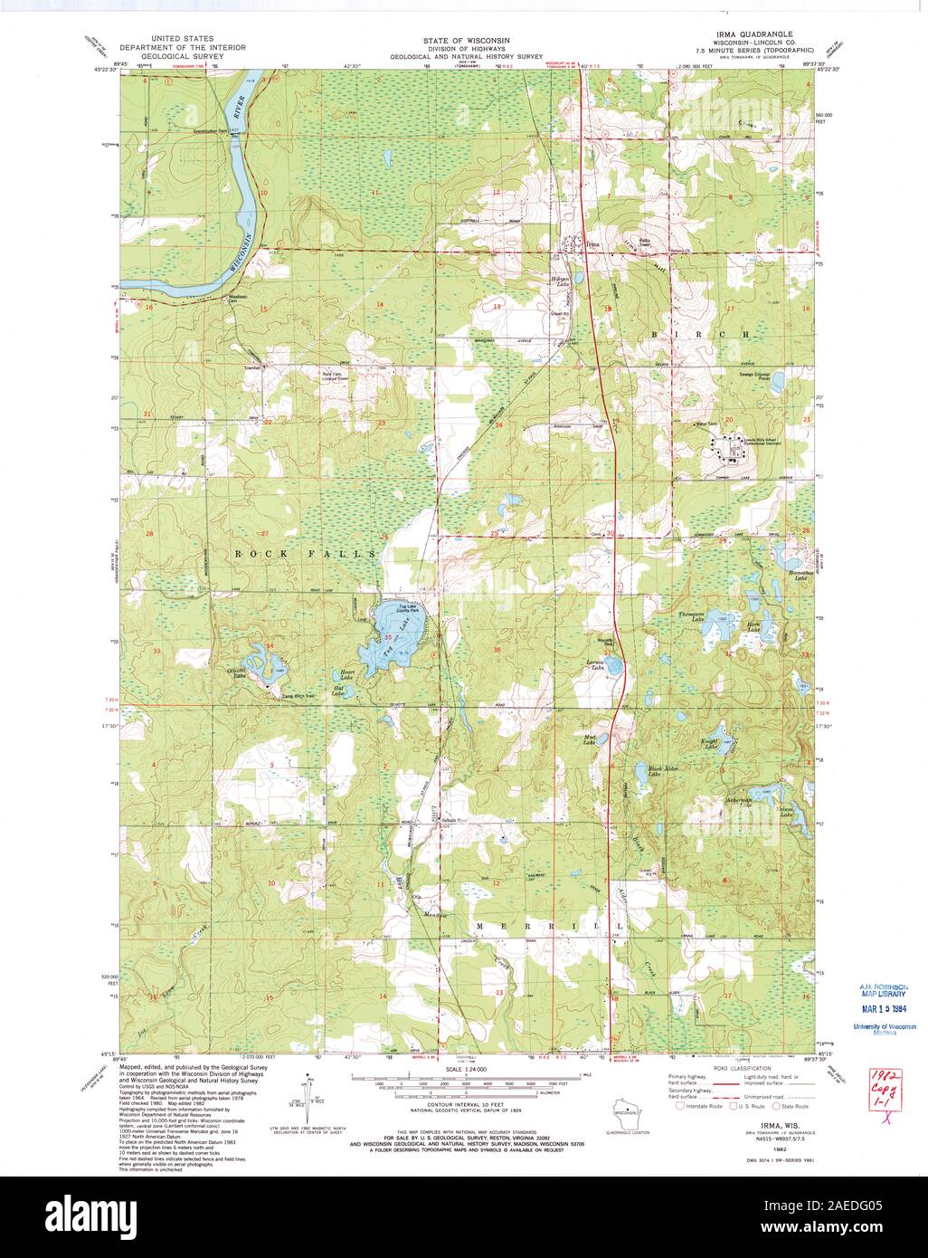 WI Irma 500644 1982 24000 Restoration Stock Photo Alamy