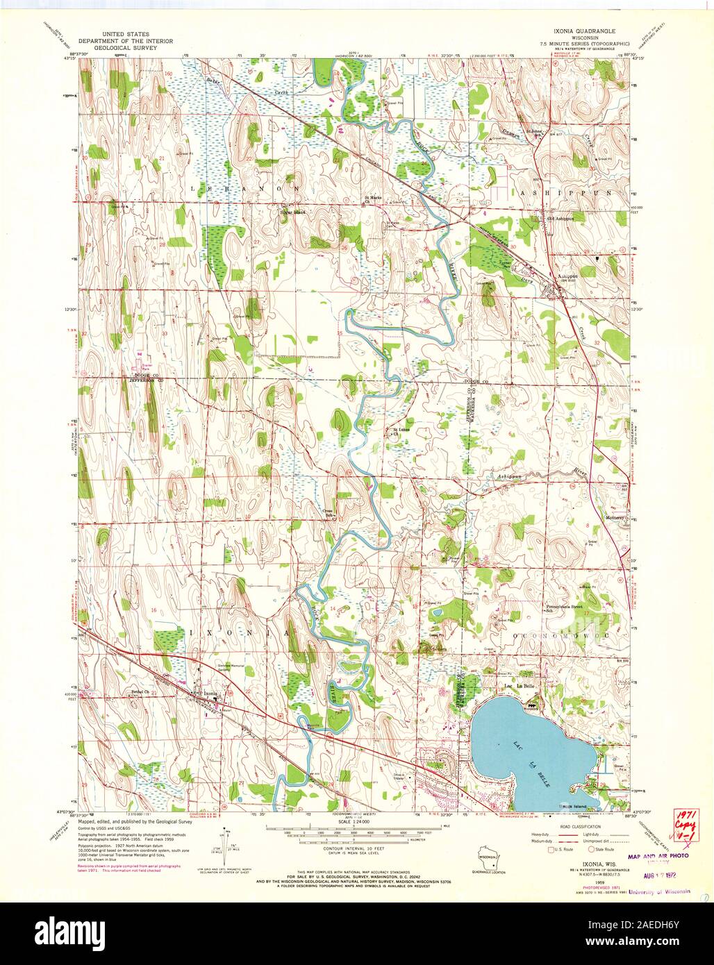 WI Ixonia 500658 1959 24000 Restoration Stock Photo Alamy