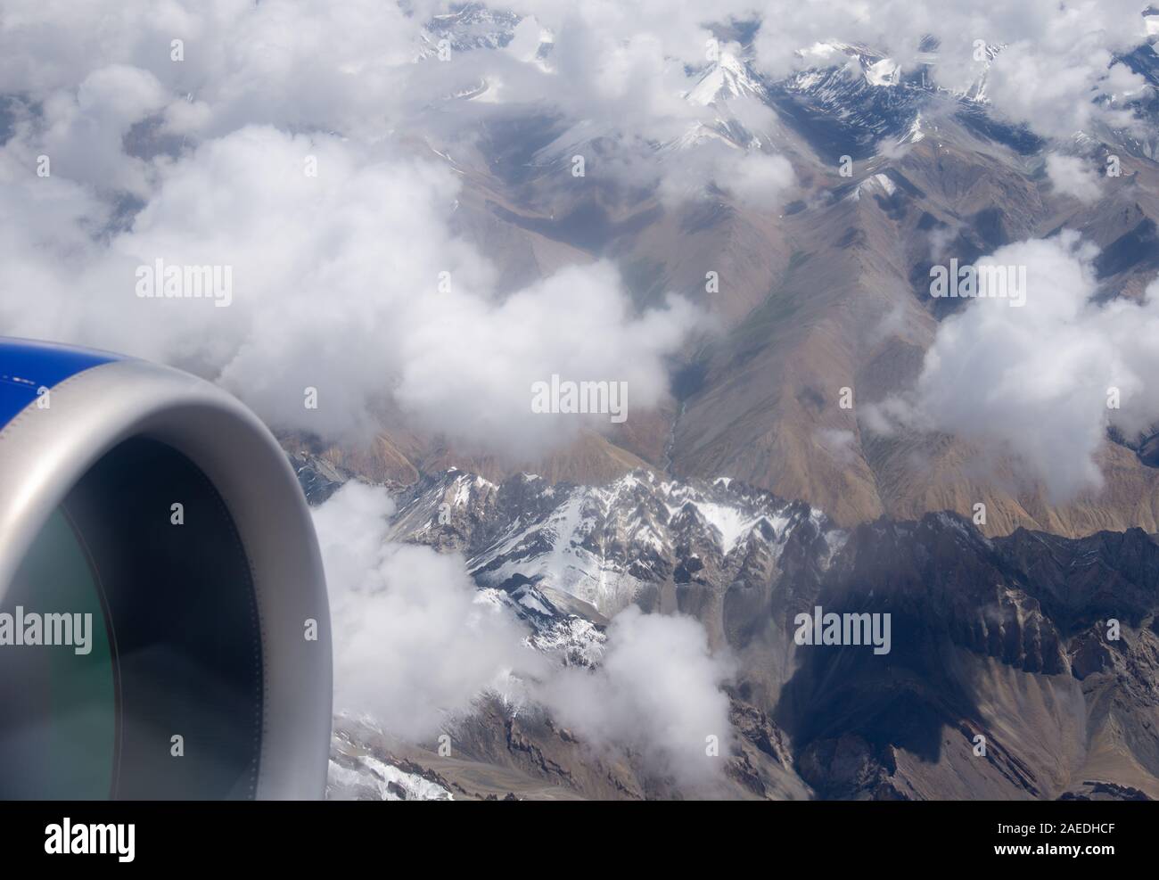 Aerial view himalayas hi-res stock photography and images - Alamy