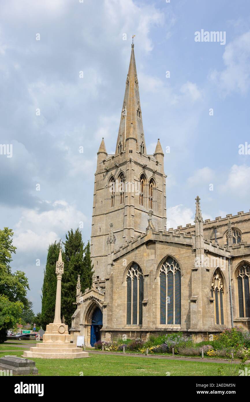 All saints church street church churchyard steeple local parish hi-res ...