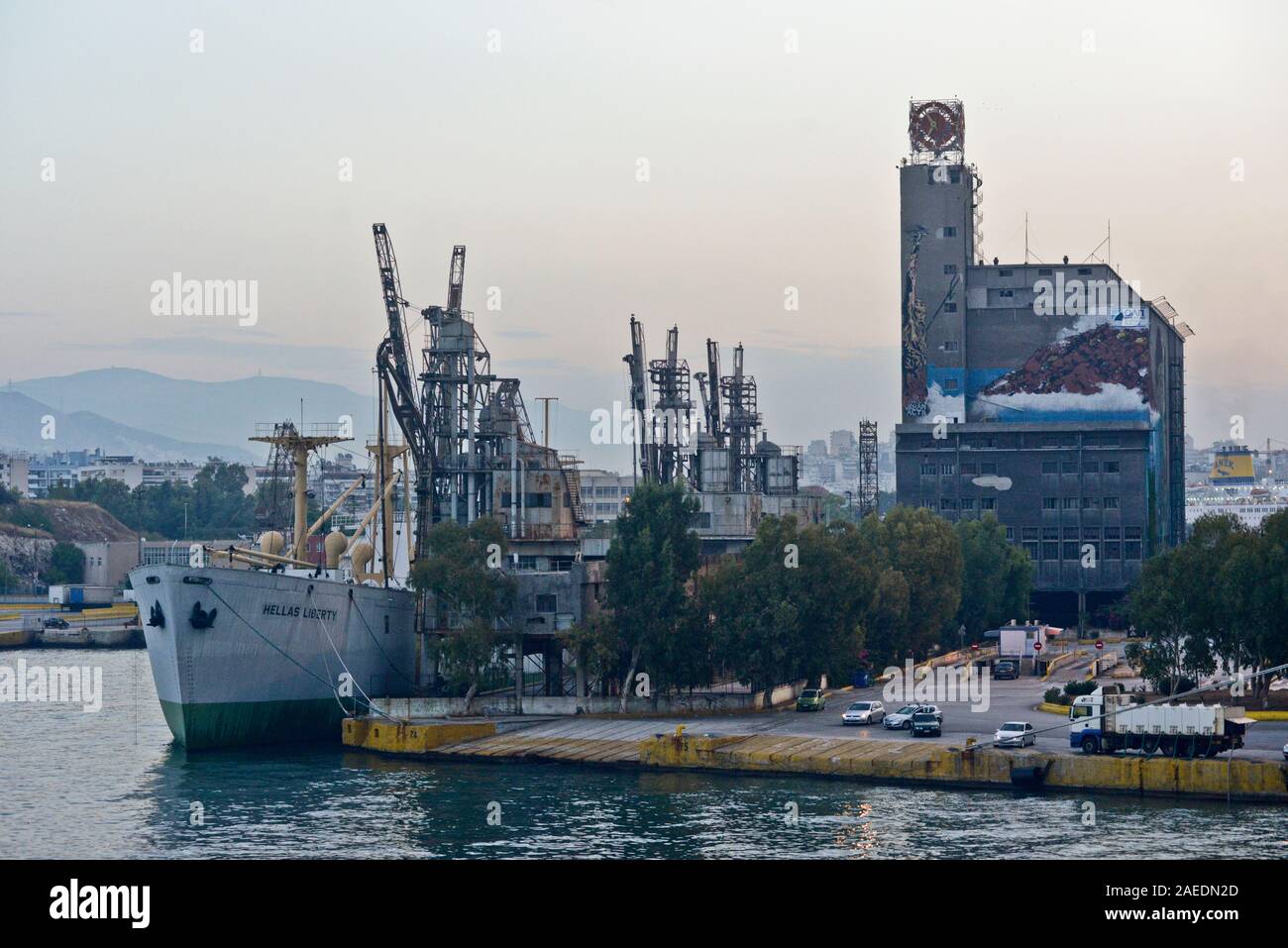 Port of Piraeus, Athens, Greece Stock Photo