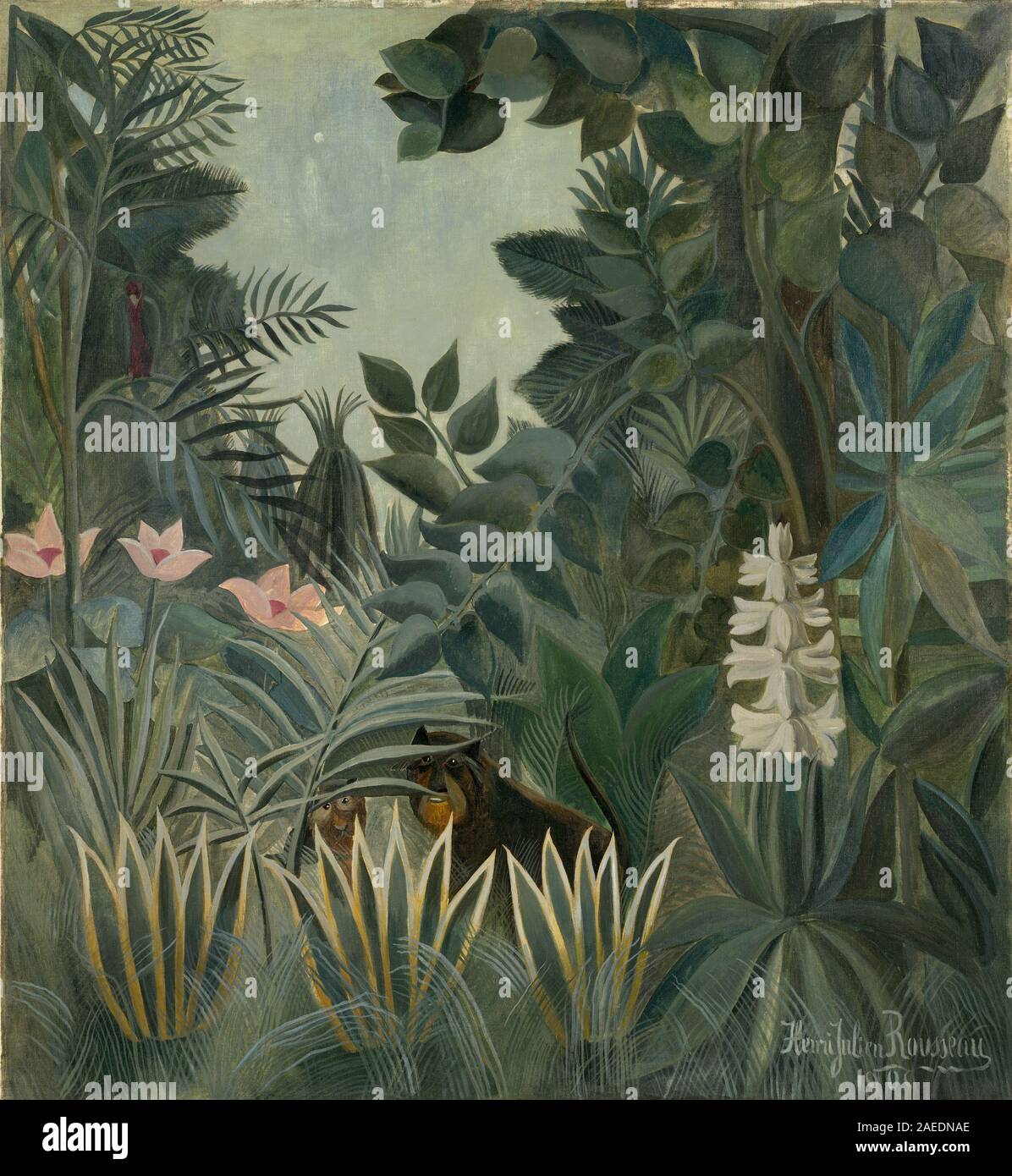 Kosmetine Henri Rousseau The Equatorial Jungle