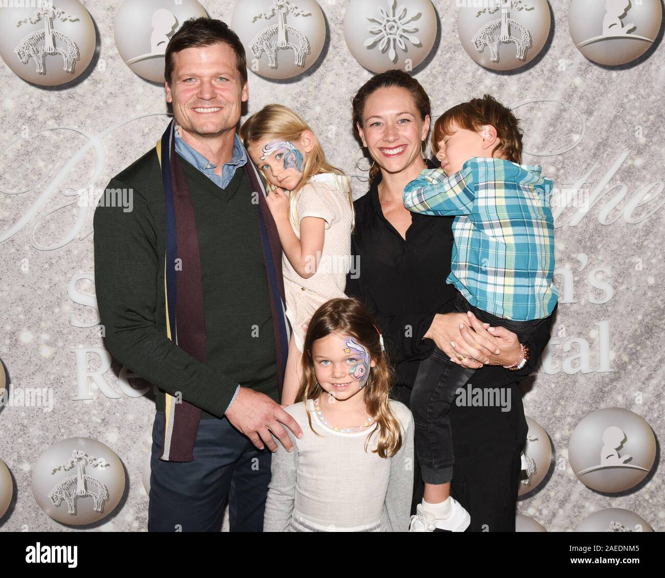December 7, 2019, West Hollywood, California, USA: Bailey Chase and Amy Chase attends Brooks Brothers Host Annual Holiday Celebration in West Hollywood to Benefit St. Jude. (Credit Image: © Billy Bennight/ZUMA Wire) Stock Photo