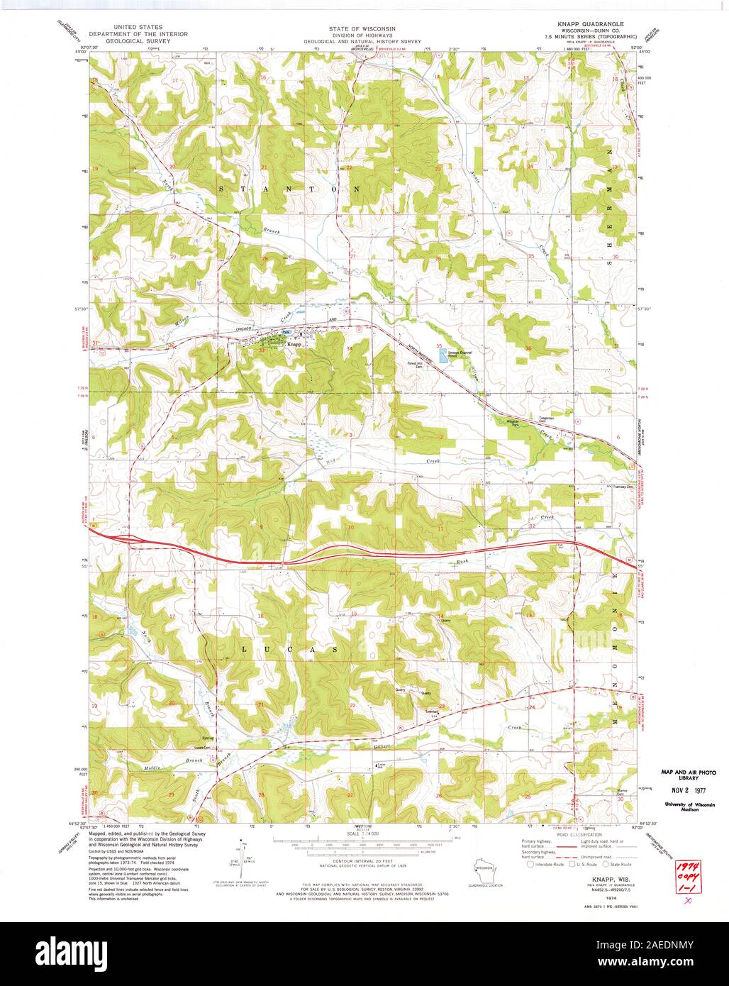 Map of knapp Cut Out Stock Images & Pictures Alamy