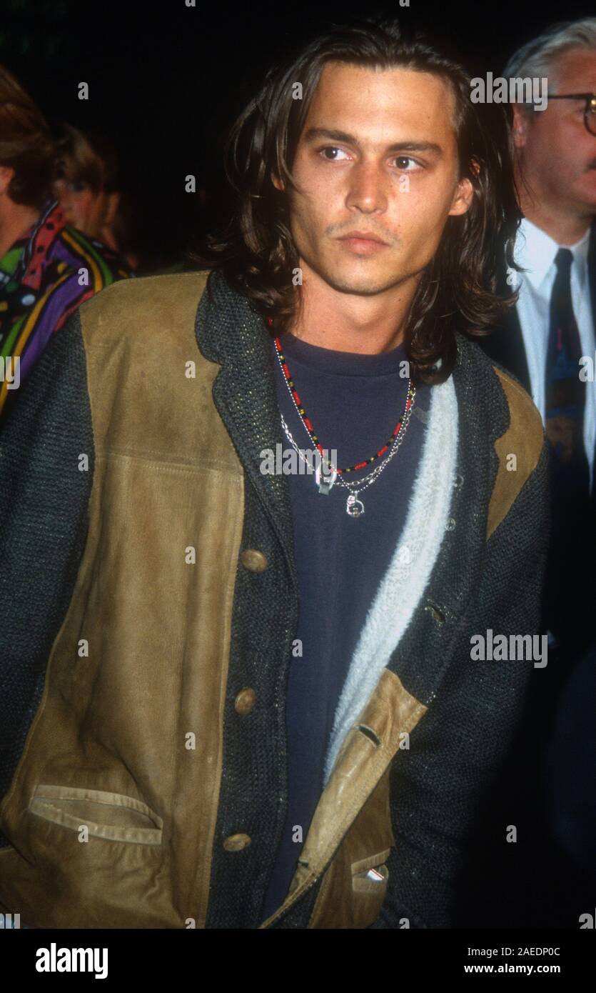 Johnny Depp, 1992, Photo By Michael Ferguson/PHOTOlink Stock Photo Alamy