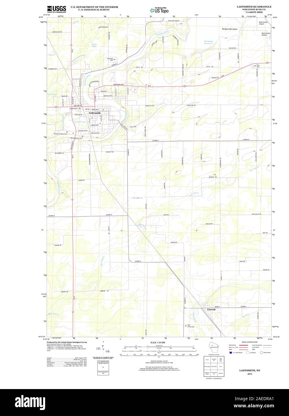 Map of ladysmith hires stock photography and images Alamy