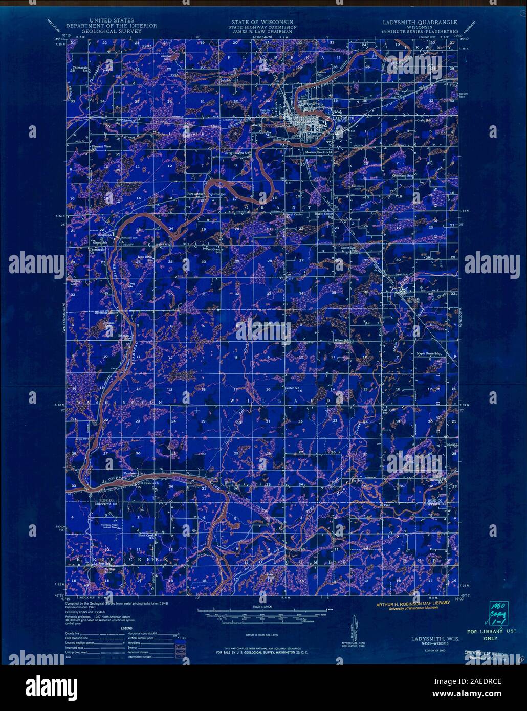 Ladysmith map hires stock photography and images Alamy