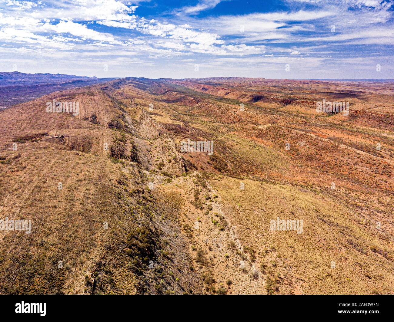 Glen Helen and the area surrounding Glen Helen Lodge taken from