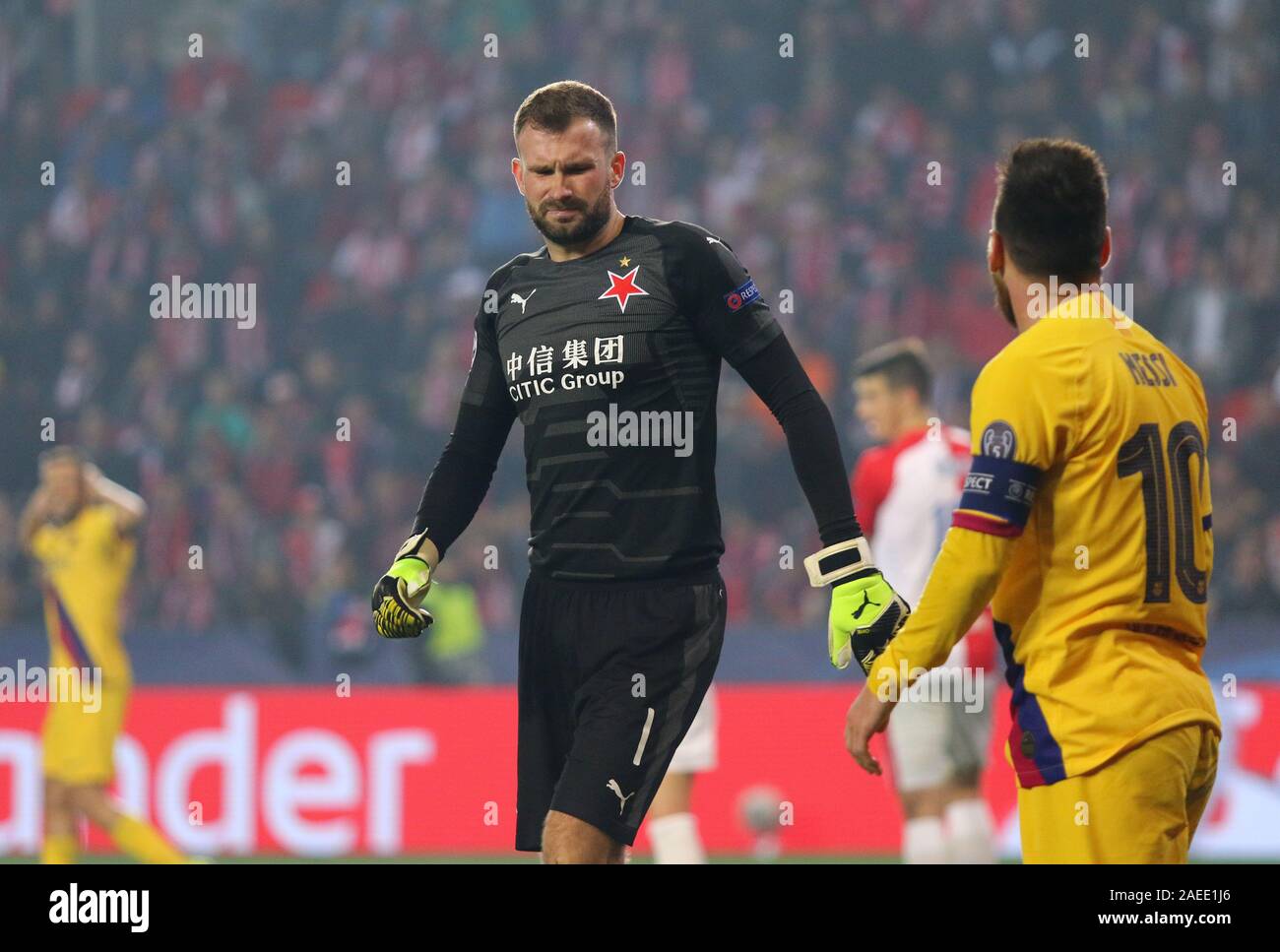 Sk slavia praha vs apoel nikosie hi-res stock photography and images - Alamy