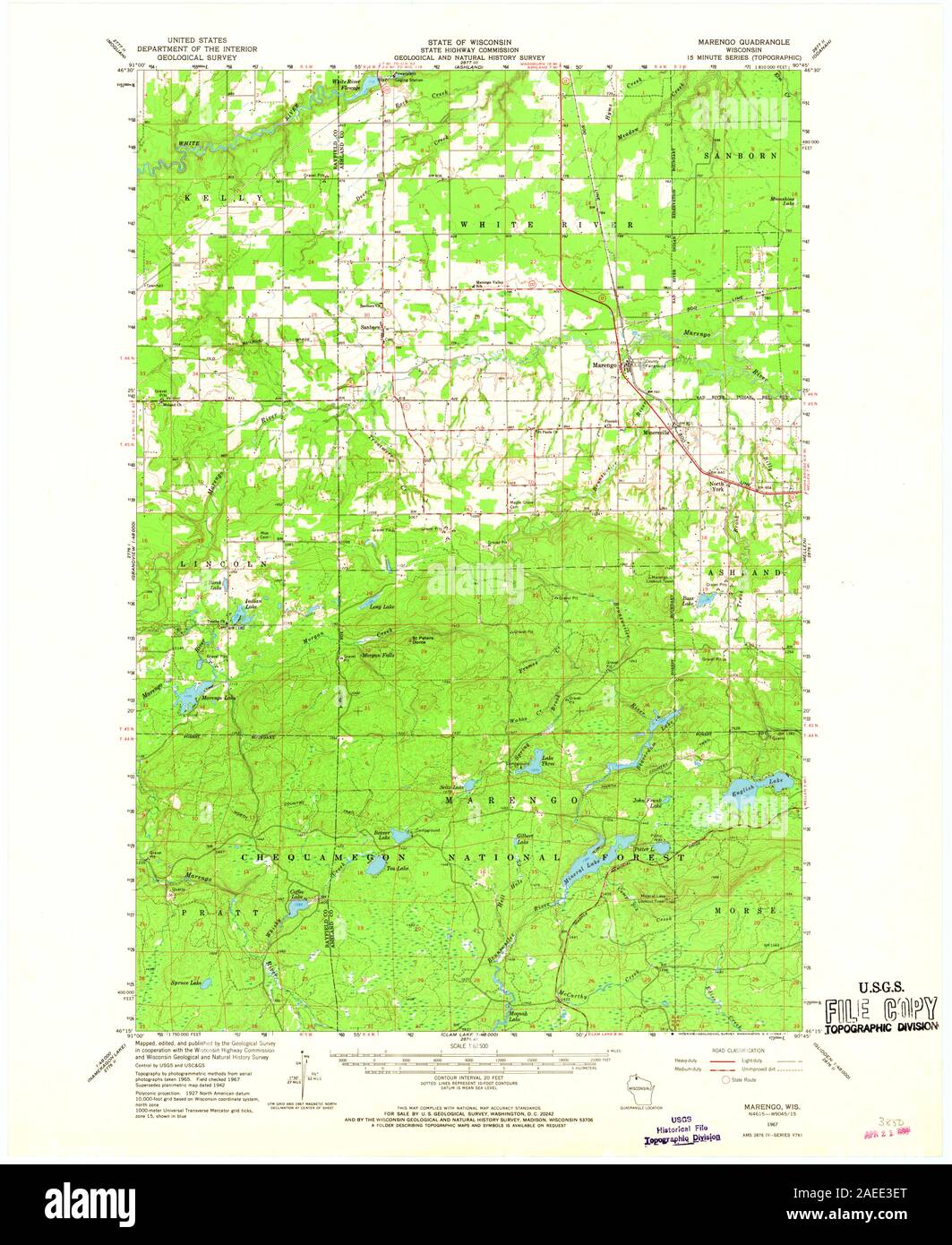 WI Marengo 802883 1967 62500 Restoration Stock Photo Alamy