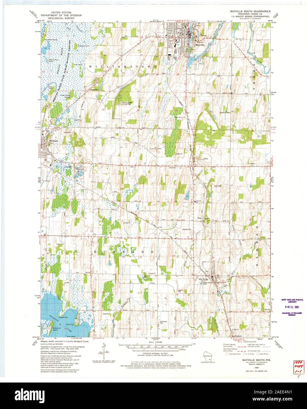 Map of mayville hires stock photography and images Alamy