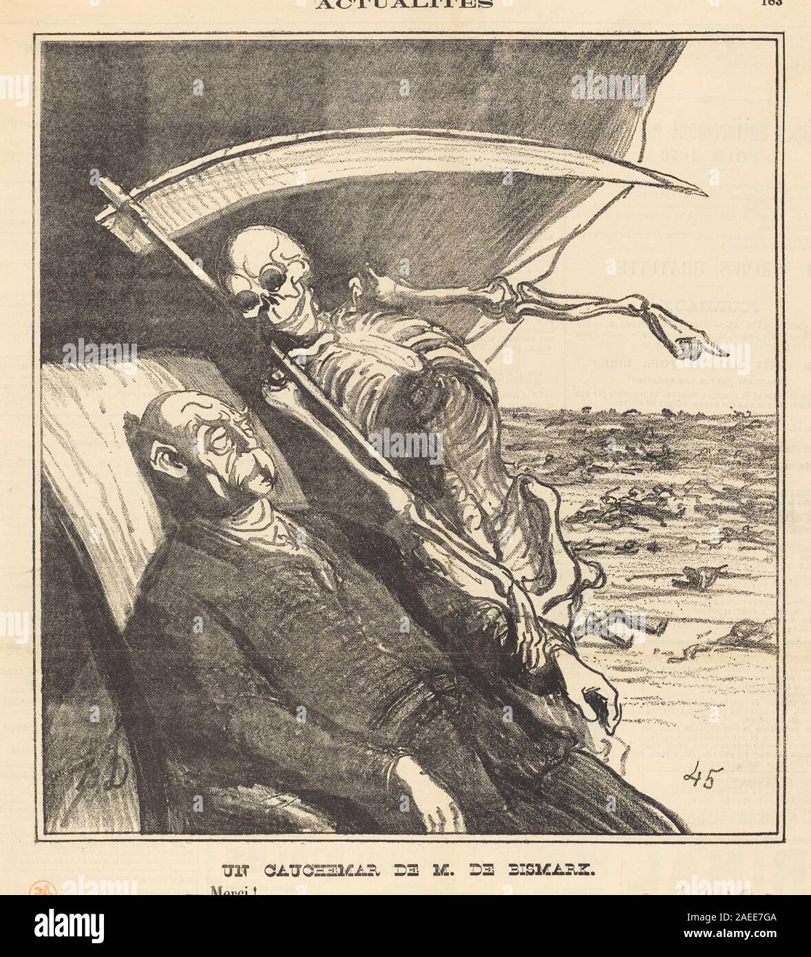 Honore Daumier Un Cauchemar De M Bismarck 1870 Un Cauchemar De M Bismarck 1870date Stock Photo Alamy Honore Daumier Un Cauchemar De M Bismarck 1870 Un Cauchemar De M Bismarck 1870date Stock Photo Alamy