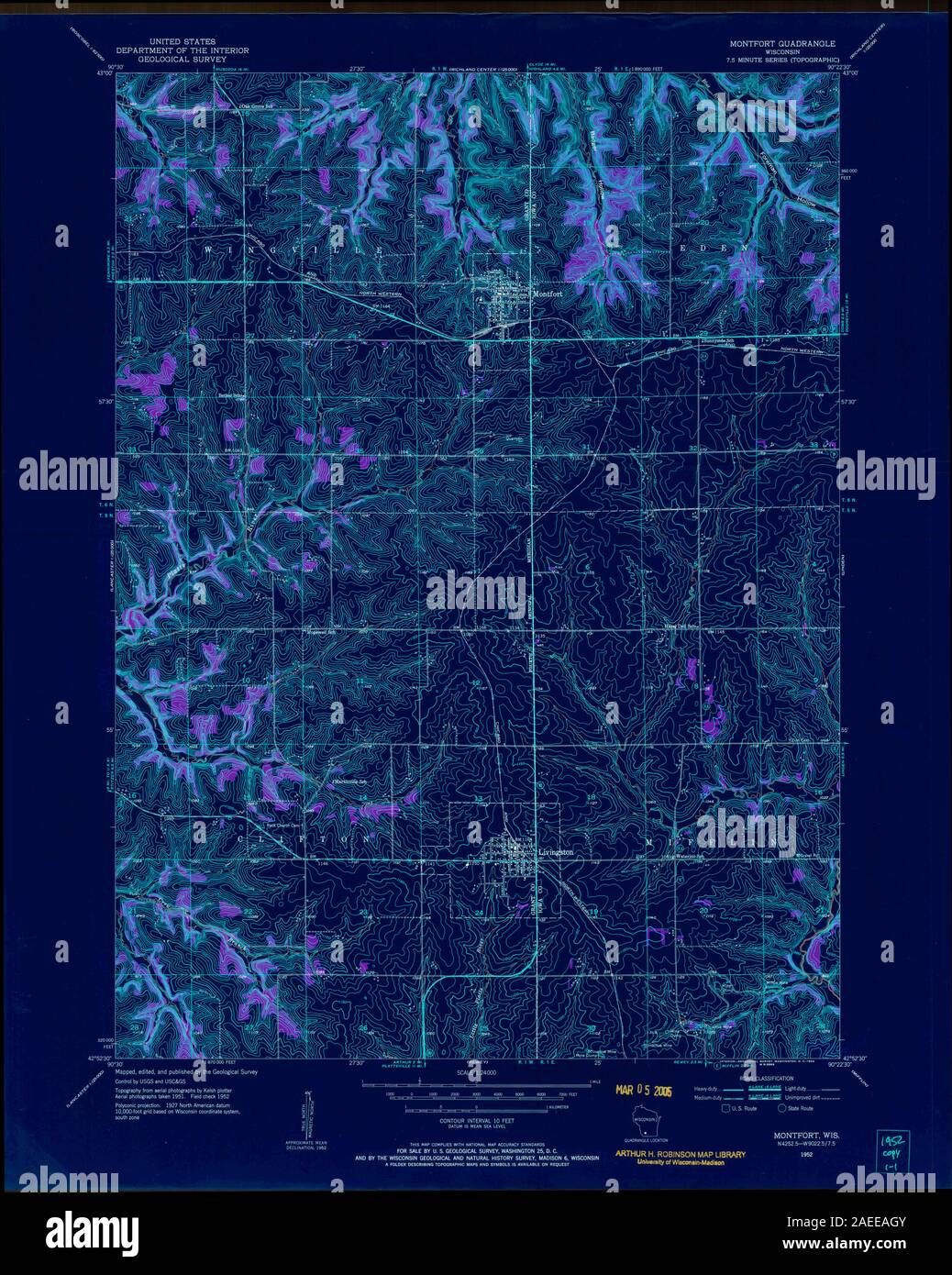 Montfort map hires stock photography and images Alamy