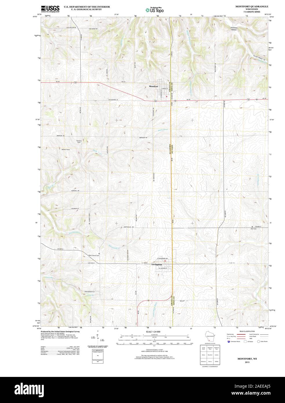 Map of montfort hires stock photography and images Alamy