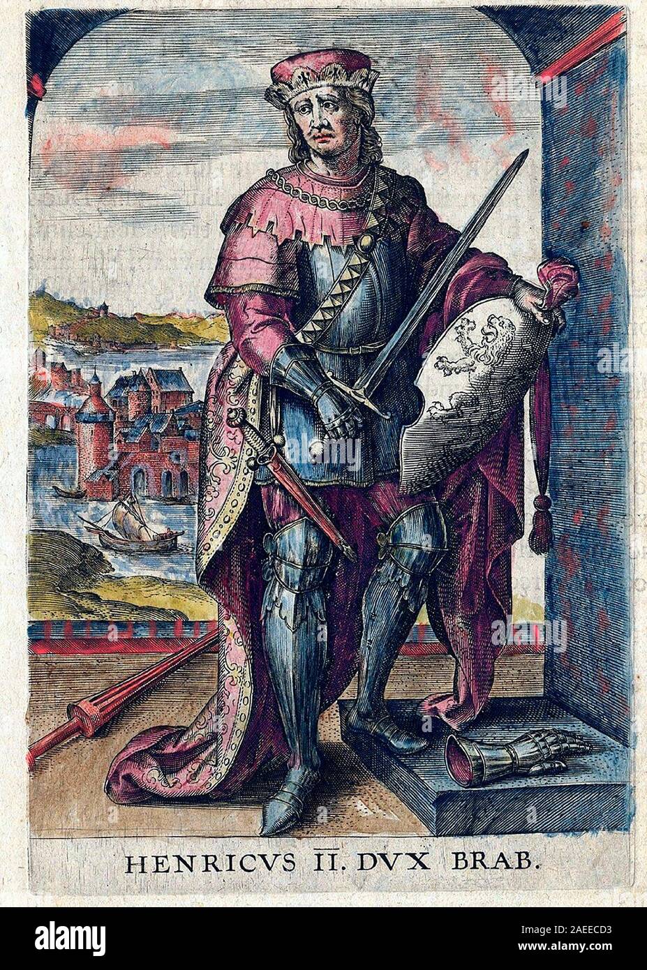 Henry II of Brabant, circa 1600 Stock Photo