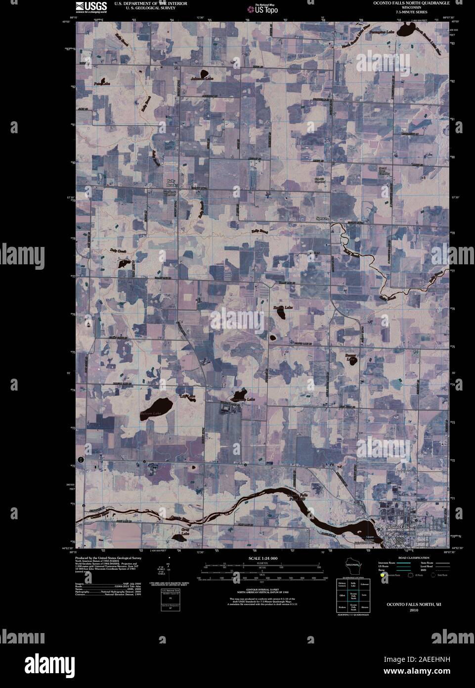 Oconto falls north hires stock photography and images Alamy