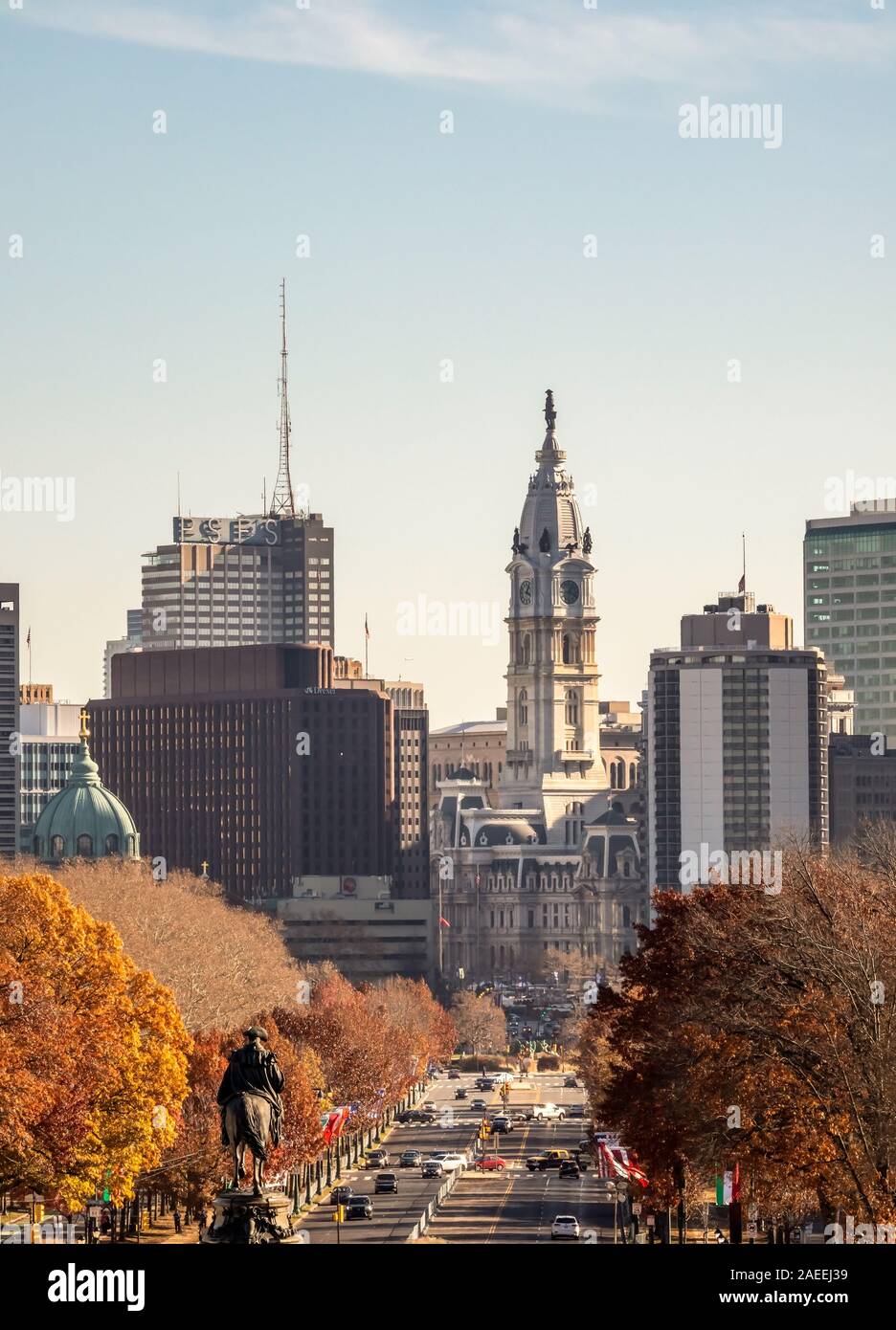 Benjamin franklin statue philadelphia hires stock photography and