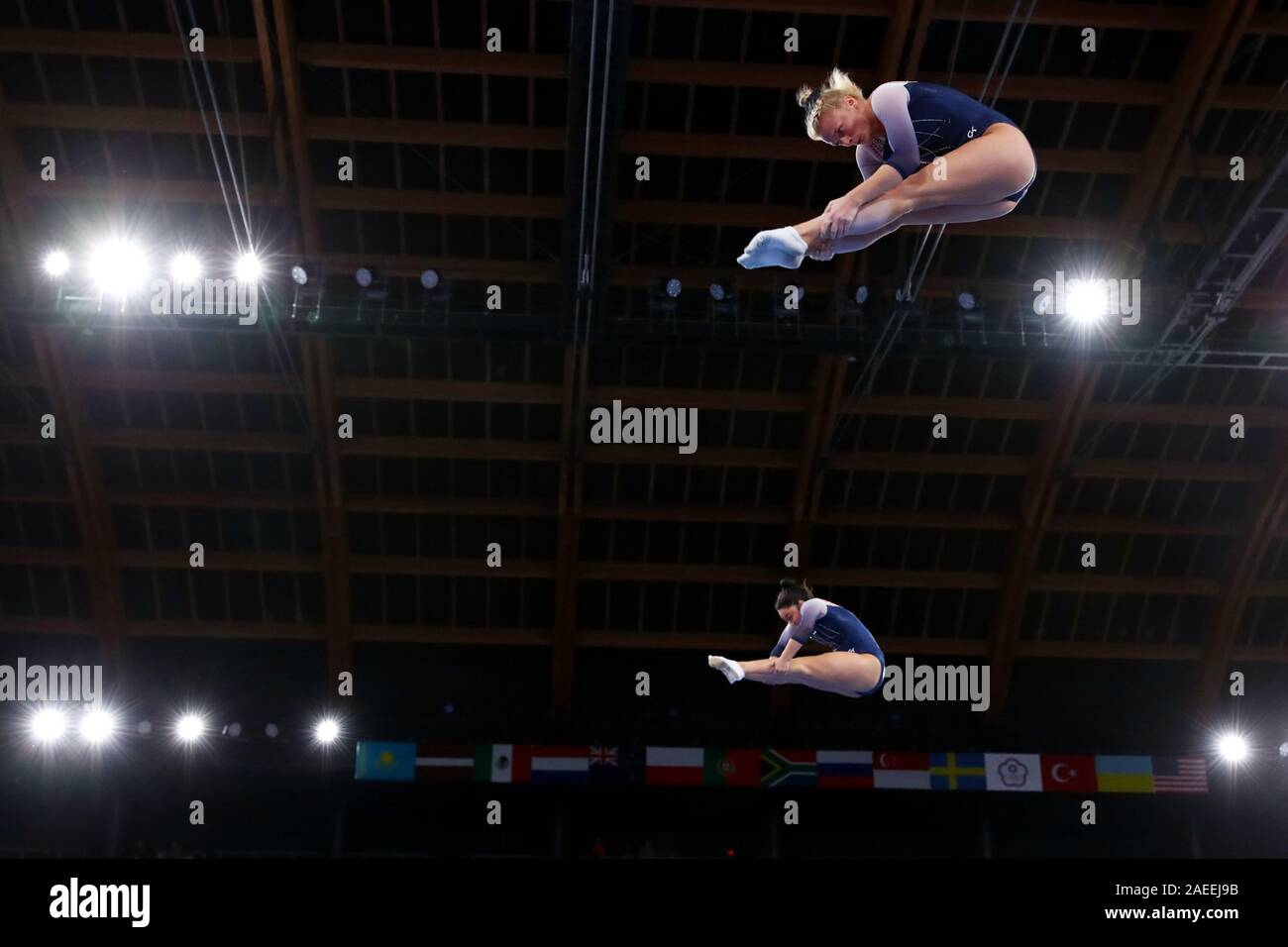 Tokyo, Japan. 8th Dec, 2019. Sydney SENTER & Trinity van Natta (USA