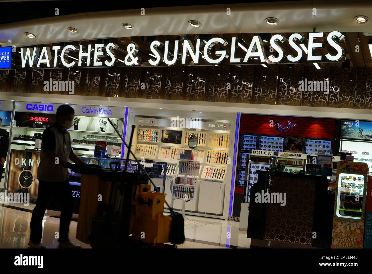 Watches & Sunglasses Shop, Bangkok International Airport, Thailand, Asia  Stock Photo - Alamy