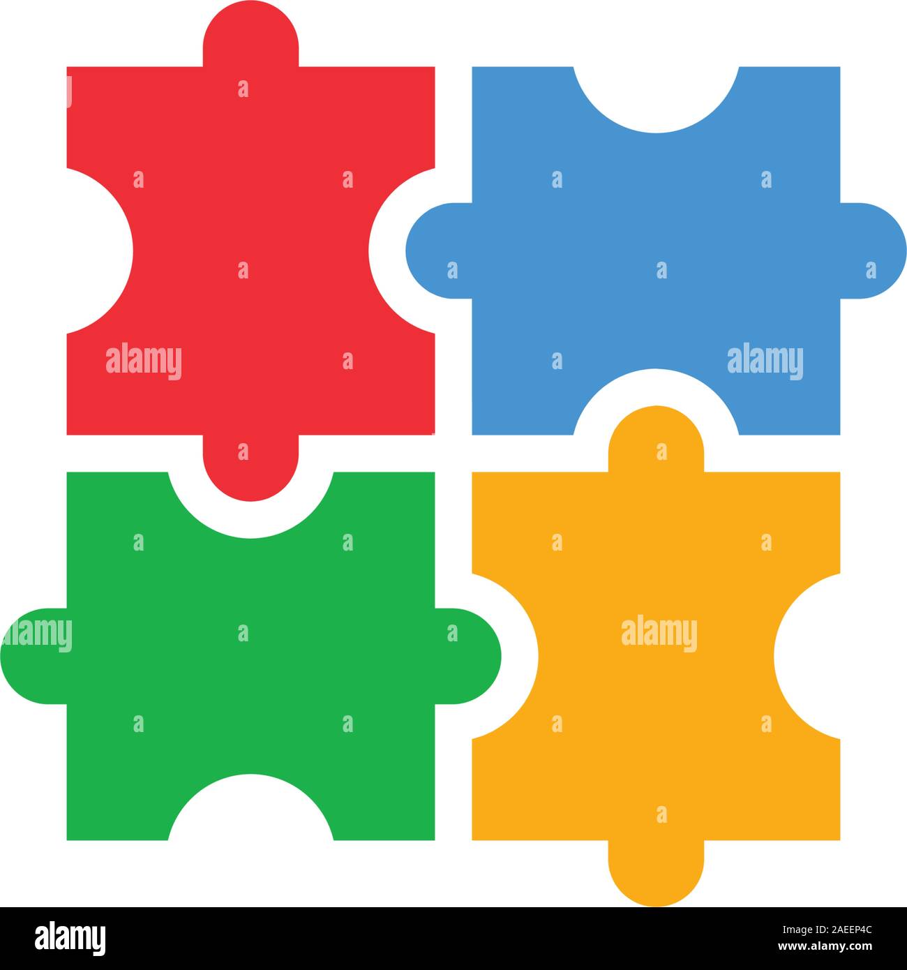 Autism icon design template vector isolated illustration Stock Vector